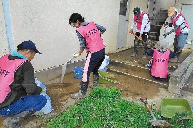 被災地支援活動に対する助成金交付事業令和6年能登半島豪雨を対象としたボランティア活動（殿下被災者受入委員会）